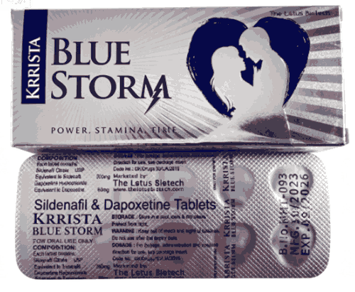 印度巅峰蓝色风暴Krrista Blue Storm的助勃效果
